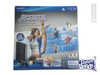 PS3 Slim 1T con Kit Move + 5 Juegos