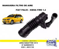 MANGUERA FILTRO DE AIRE FIAT PALIO - SIENA 1.4 MOTOR FIRE