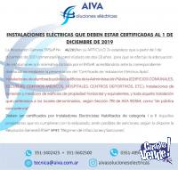 ELECTRICISTA MATRICULADO - AIVA SOLUCIONES ELECTRICAS