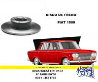 DISCO DE FRENO FIAT 1500