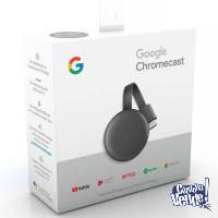 Google Chromecast 3-VENTAS POR MENOR Y MAYOR-GARANTIA.