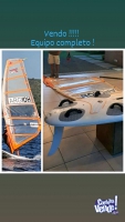 Equipo completo windsurf  Tabla BIC TECNO 205 litros . Aparejo BIC 6.8 completo (mastil botavara vel