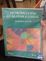Introduccion al algebra lineal - Howard Anton