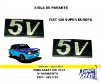 SIGLA PARANTE FIAT 128 SUPER EUROPA