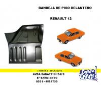 BANDEJA DE PISO DELANTERO RENAULT 12