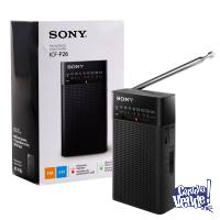 Radio Portátil Analógica Sony Icf-p26 Fm Am De Bolsillo