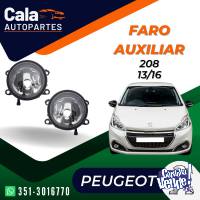 Faro Auxiliar Peugeot 208 2013 a 2016