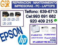 SERVICIO TECNICO MANTENIMIENTO DE IMPRESORAS EPSON Y HP 993691682 A DOMICILIO 