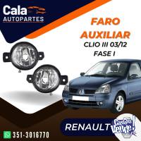 Faro Auxiliar Renault Clio 2003 a 2012