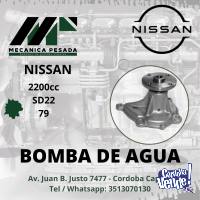 BOMBA DE AGUA NISSAN 2200cc SD22 79-