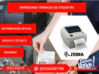 Impresora De Etiquetas Codigos De Barras Zebra GC420t Nueva