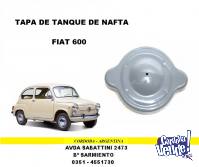 TAPA TANQUE DE NAFTA FIAT 600