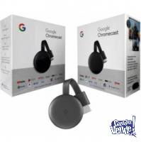 Google Chromecast 3 CON CAJA - ORIGINALES - GARANTIA 6 MESES