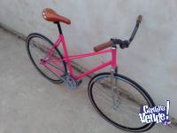 Bicicleta Rod 28 Vintage Dama Estilo Fixie