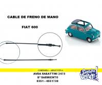 CABLE DE FRENO FIAT 600