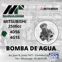 BOMBA DE AGUA MITSUBISHI 2500cc 4D56 4G15