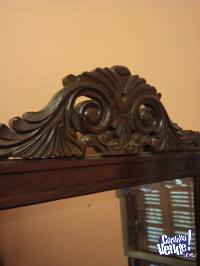 Espejo vintage madera estilo barroco/colonia