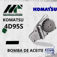 BOMBA DE ACEITE KOMATSU 4D95S