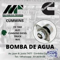 BOMBA DE AGUA CUMMINS FD 1060 4LE1 CUMMINS DIESEL TRUCK BUS