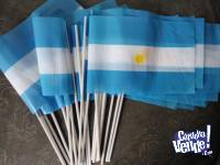 bandera plástica de Argentina