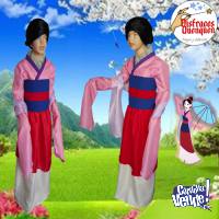 Disfraz de Mulan para niñas
