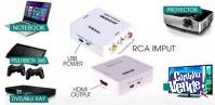 Conversor RCA a HDMI Adaptador 1080p