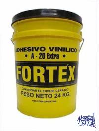 Adhesivo Vinilico / Cola Vinilica Fortex A-20 X24 Kg