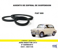ASIENTO DE ESPIRAL DE SUSPENSION FIAT 600