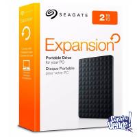 Disco duro portatil SEAGATE EXPANSION 2TB *LOCAL NVA CBA*