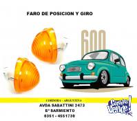 FARO DE GIRO Y POSICION FIAT 600