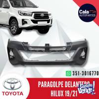 Paragolpes Delantero Toyota Hilux 2019 a 2021