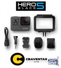 GOPRO HERO 5 BLACK EDITION!! NUEVAS, GARANTIA, CENTRO!!