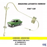 MAQUINA LEVANTA VIDRIO FIAT 128 TRASERA