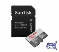 MicroSd SanDisk 64 gigas Ultra