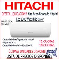 Aire Acondicionado Hitachi Eco 3200W Frio/Calor