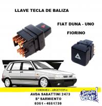 TECLA DE BALIZA FIAT UNO - DUNA - FIORINO - 147