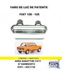 FARO PATENTE FIAT 125 - 128