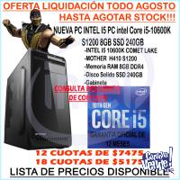 OFERTA!!! PC intel Core i5-10600K S1200 8GB SSD 240GB!!!