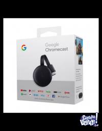Chromecast 3 / Hdmi 1080 Wifi Negro Google sin fuente