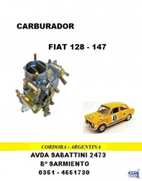 CARBURADOR FIAT 128 - 147 - FIORINO