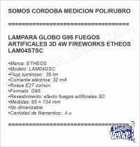 LAMPARA GLOBO G95 FUEGOS ARTIFICALES 3D 4W FIREWORKS