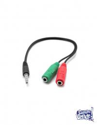 Cable Mini Plug 3,5mm Adapatador P/ Auricular Ps4 Pc Noga
