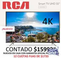 Smart Tv Led RCA 55 UHD 4k NUEVOS EN CAJA CON GARANTIA 1 AÑ