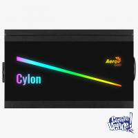 Fuente Aerocool Cylon 600W - RGB - 80 Plus Bronze