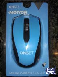 Mouse Optico Inalambrico Panacom Wireless Onset Motion