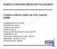 TIJERA CORTA CAÑO DE PVC HASTA 42MM