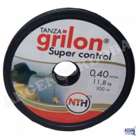 TANZA GRILON SUPER CONTROL 0.40 VERDE X100M