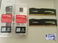 Memoria Ram DDR3 4gb C/u HyperX Fury 1866 mhz x2