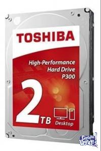 DISCO DURO INTERNO PC 2TB - SATA 3 - TOSHIBA - P300 - BOX