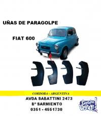 UÑA DE GOMA PARAGOLPE FIAT 600